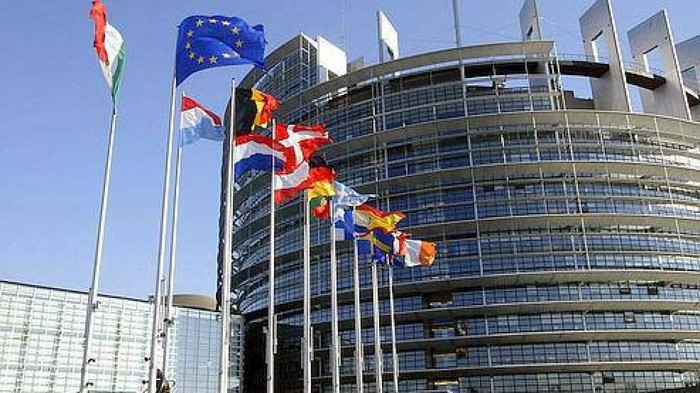 Nghị viện châu Âu EP có thể bị Bắc Kinh phản đòn vì quyết định mới này, ảnh: lorientlejour.com.