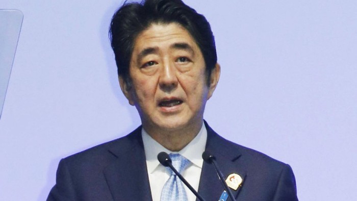 Thủ tướng Nhật Bản Shinzo Abe, ảnh: Kyodo / SCMP.