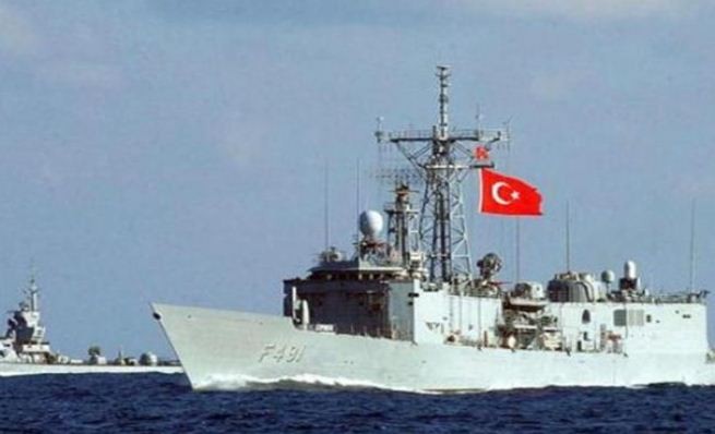 Chiến hạm hải quân Thổ Nhĩ Kỳ tại Biển Đen thách thức cả Nga và NATO. Ảnh: Sputnik.