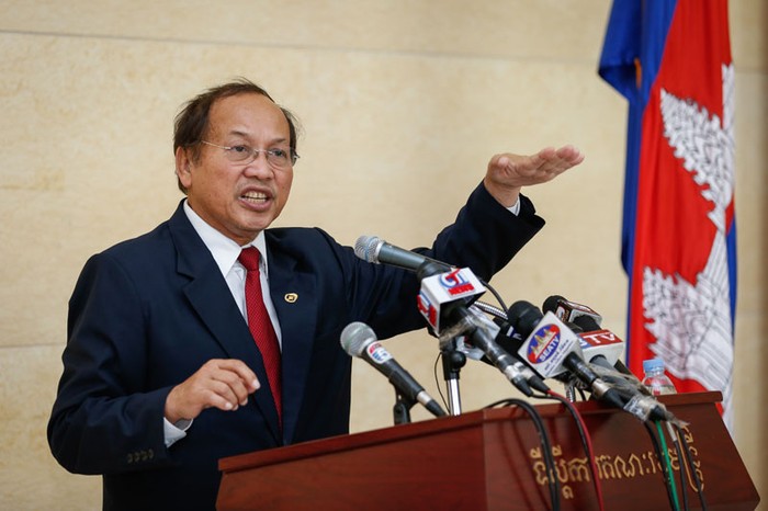 Ông Phay Siphan, người phát ngôn Chính phủ Campuchia, ảnh: The Cambodia Daily.