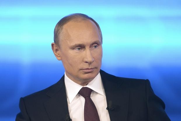 Tổng thống Nga Vladimir Putin, ảnh: CBS News.