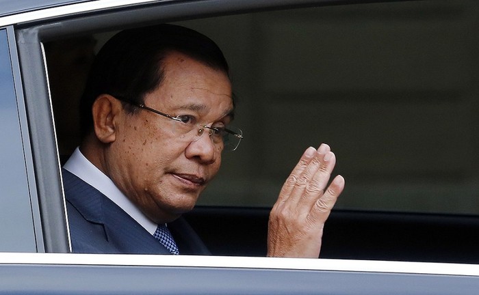 Thủ tướng Campuchia Hun Sen, ảnh: asiancorrespondent.com.