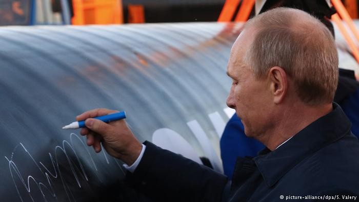 Tổng thống Nga Vladimir Putin, ảnh: DW.