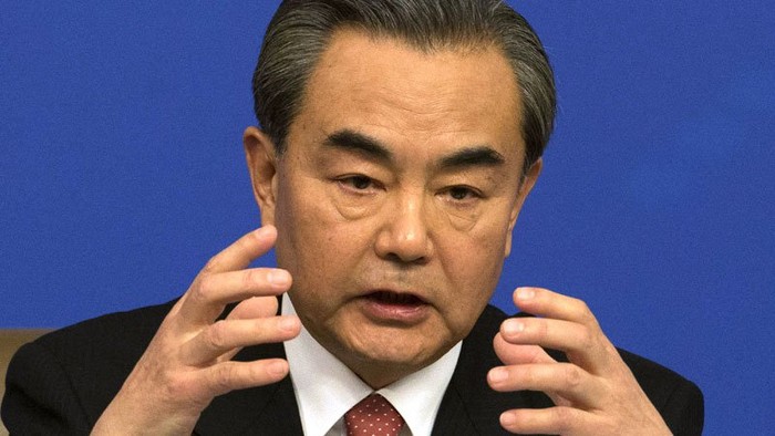 Ngoại trưởng Trung Quốc Vương Nghị, ảnh: Inquirer.