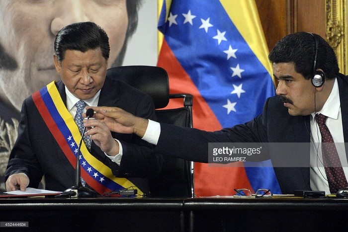 Venezuela có lẽ đã thấm đòn và cũng thấu hiểu thế nào là đồng minh chung chí hướng. Ảnh: Getty Image.