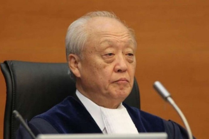 Thẩm phán Shunji Yanai, nguyên Chủ tịch Tòa án Quốc tế về Luật Biển. Ảnh: SCMP.