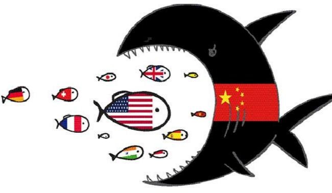 Trung Quốc tăng cường các thương vụ “M&amp;A by Chinese” là một chiến lược “mình ong xác ve” đầy nguy hại cho kinh tế toàn cầu. Ảnh : enternews.vn.