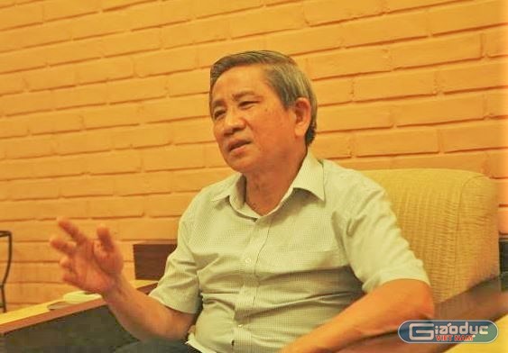 Giáo sư Nguyễn Minh Thuyết, ảnh: Thùy Linh / GDVN.