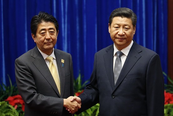 Quan hệ Tập Cận Bình – Shinzo Abe luôn khó dung hoà. Ảnh: Getty Images.