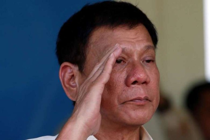 Tân Tổng thống Rodrigo Duterte, ảnh: The Straits Times.