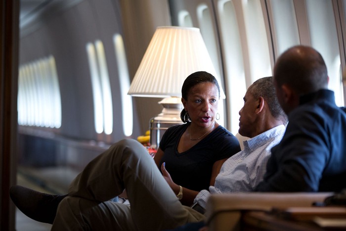 Cố vấn An ninh Quốc gia Susan Rice và Tổng thống Mỹ Barack Obama, ảnh: medium.com