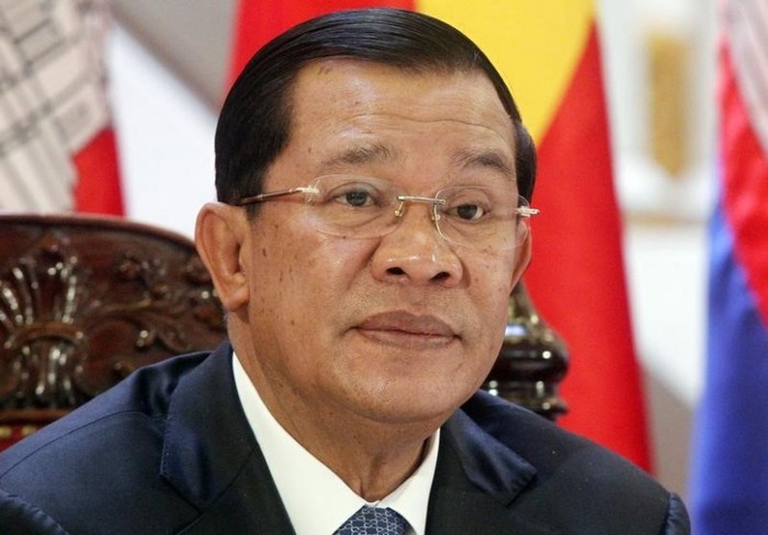 Thủ tướng Campuchia Hun Sen, ảnh: Reuters.