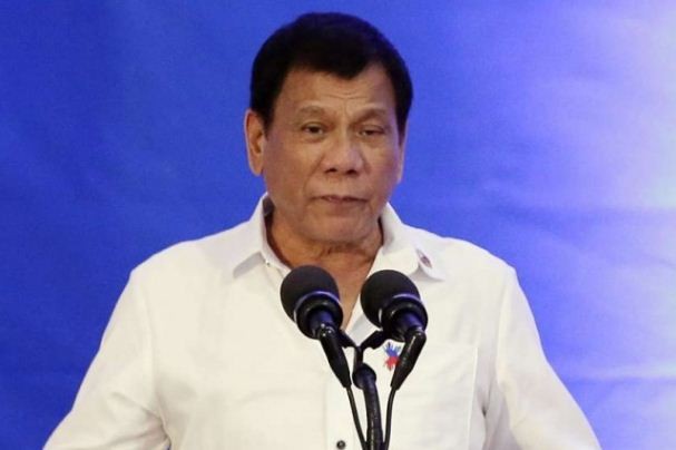 Tổng thống Rodrigo Duterte, ảnh: AP.