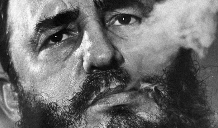 Lãnh tụ Cách mạng Cuba Fidel Castro trong cuộc trả lời phỏng vấn AP năm 1985, ảnh: AP.