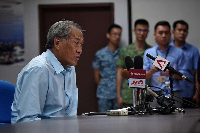 Bộ trưởng Quốc phòng Singapore Ng Eng Hen lên tiếng về vụ 9 xe bọc thép bị bắt giữ tại Hồng Kông. Ảnh: Mark Cheong / The Straits Times.