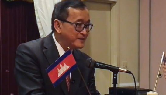 Ông Sam Rainsy, ảnh: The Phnom Penh Post.
