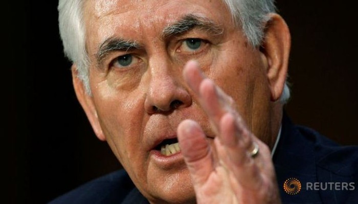 Ứng viên Ngoại trưởng Mỹ Rex Tillerson, ảnh: Reuters / Channel News Asia.
