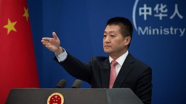 Người phát ngôn Bộ Ngoại giao Trung Quốc Lục Khảng, ảnh: Press TV.