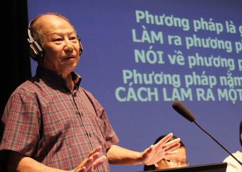 Nhà giáo Phạm Toàn, ảnh: Xuân Trung / giaoduc.net.vn.