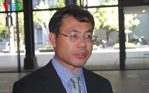 Giáo sư Alexander L. Vuving (Vũ Hồng Lâm), ảnh: VOV.
