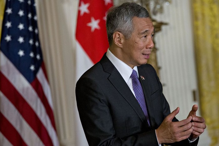 Thủ tướng Singapore Lý Hiển Long, ảnh: Andrew Harrer / Bloomberg.