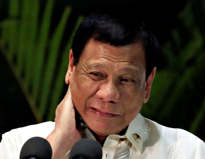 Tổng thống Philippines Rodrigo Duterte, ảnh: Kenyanwallstreet.