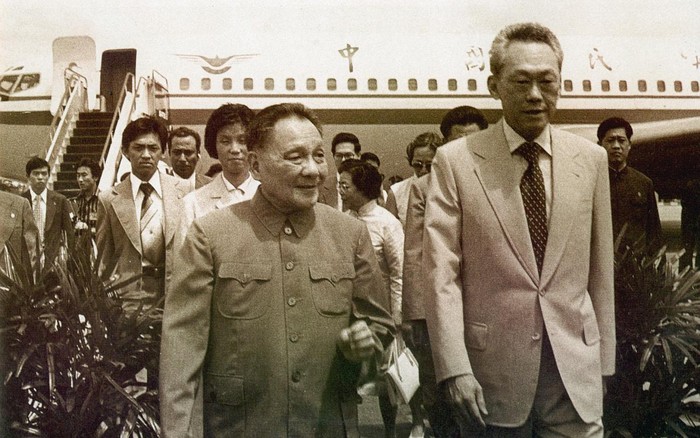 Ông Đặng Tiểu Bình thăm Singapore năm 1978 để học tập mô hình phát triển của quốc đảo này cho chiến lược cải cách mở cửa. Ảnh: The Straits Times.