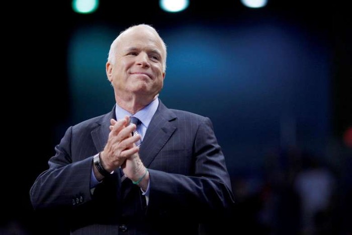 Thượng nghị sĩ John McCain, ảnh: Reuters / The Straits Times.