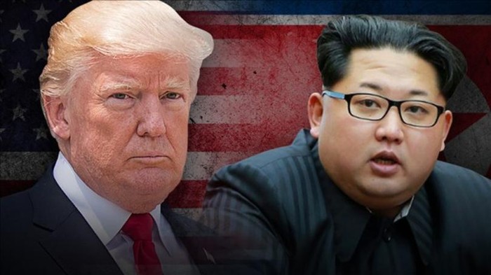 Tổng thống Hoa Kỳ Donald Trump và Chủ tịch Cộng hòa Dân chủ nhân dân Triều Tiên Kim Jong-un, ảnh: Newsplex.