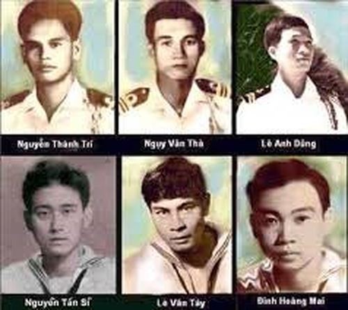 Những người con Đất Việt anh dũng hy sinh bảo vệ chủ quyền quần đảo Hoàng Sa.