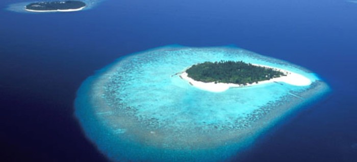Đảo Feydhoo Finolhu của Maldives được Trung Quốc thuê lại với giá 4 triệu USD trong 50 năm. Ảnh: maldivesindependent.com.