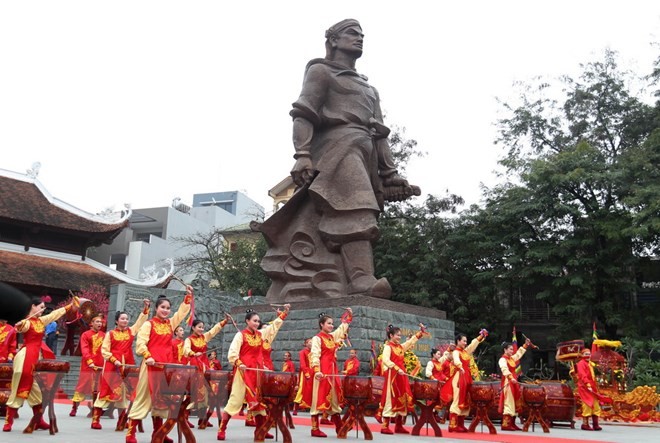 Quang cảnh lễ kỷ niệm 229 năm Chiến thắng Ngọc Hồi-Đống Đa, ảnh: Quốc Khánh / TTXVN.