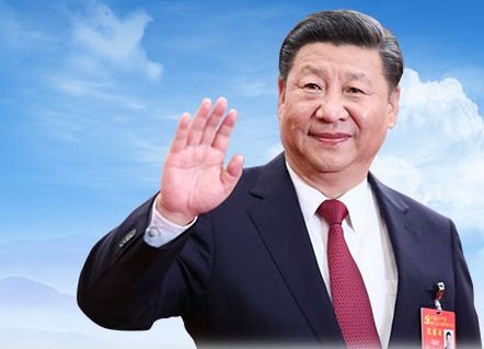 Chủ tịch Trung Quốc Tập Cận Bình, ảnh: Tân Hoa Xã.