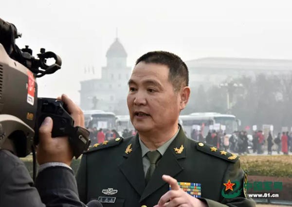 Trung tướng Vương Hồng Quang, cựu Phó tư lệnh quân khu Nam Kinh, Trung Quốc. Ảnh: 81.cn.