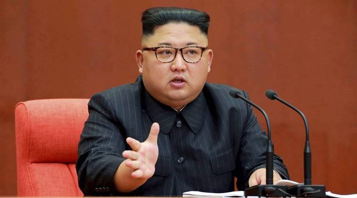 Nhà lãnh đạo Cộng hòa dân chủ nhân dân Triều Tiên Kim Jong-un, ảnh: The Indian Express.