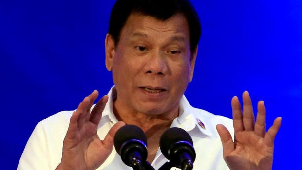 Tổng thống Philippines Rodrigo Duterte, ảnh: ABS CBN News.