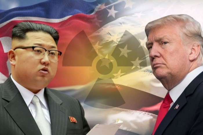 Chủ tịch Cộng hòa dân chủ nhân dân Triều Tiên Kim Jong-un và Tổng thống Hiệp chúng quốc Hoa Kỳ Donald Trump, ảnh minh họa: GBC.