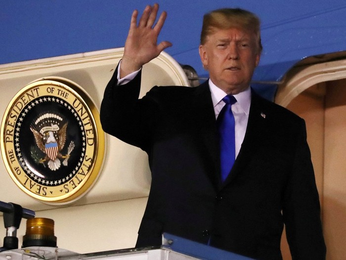 Tổng thống Mỹ Donald Trump đã quyết định rời thượng đỉnh G-7 và bay sang Singapore trước hội nghị thượng đỉnh Mỹ - Triều sớm hơn 1 ngày cho thấy ông đặc biệt coi trọng sự kiện này. Ảnh: Đa Chiều.