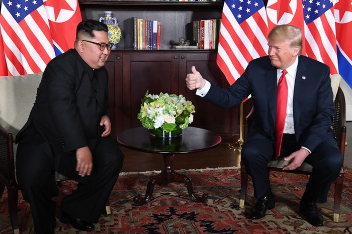 Tổng thống Mỹ Donald Trump và nhà lãnh đạo Triều Tiên Kim Jong-un, ảnh: NYMag.