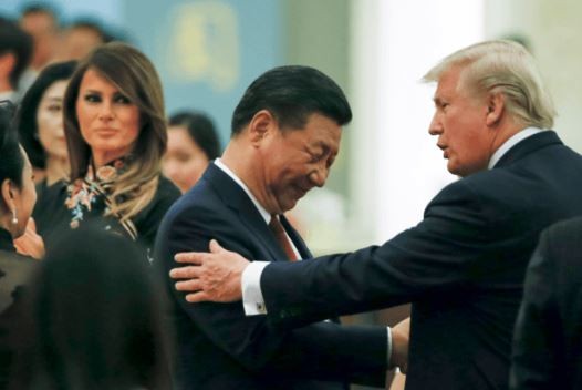 Tổng thống Mỹ Donald Trump và Chủ tịch Trung Quốc Tập Cận Bình, ảnh: Military Times.
