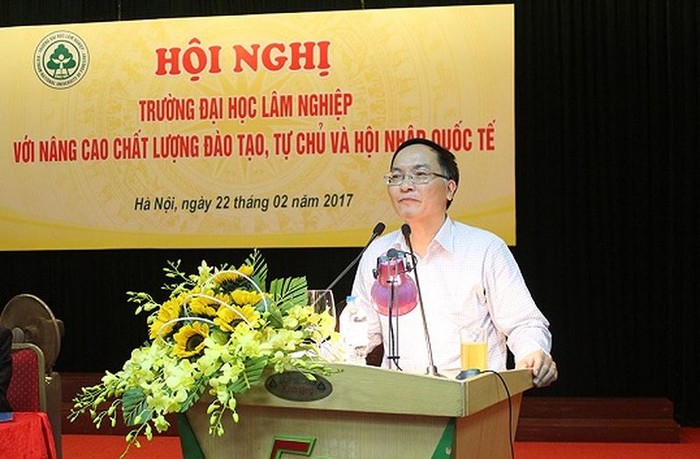 Phó Giám đốc Sở Giáo dục và Đào tạo Hà Nội Phạm Văn Đại, ảnh: vnuf.edu.vn.