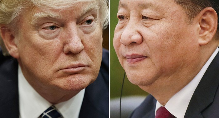 Tổng thống Mỹ Donald Trump và Chủ tịch Trung Quốc Tập Cận Bình, ảnh: Sputnik.