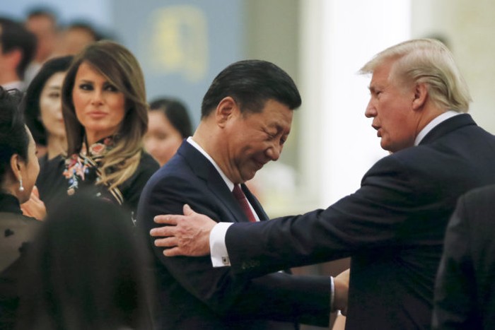 Tổng thống Mỹ Donald Trump và Chủ tịch Trung Quốc Tập Cận Bình, ảnh: Getty Images / Politico.