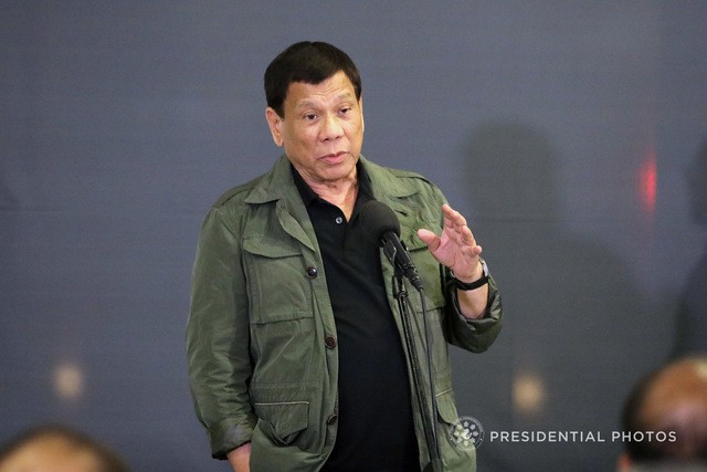 Tổng thống Philippines Rodrigo Duterte, ảnh: Rappler.