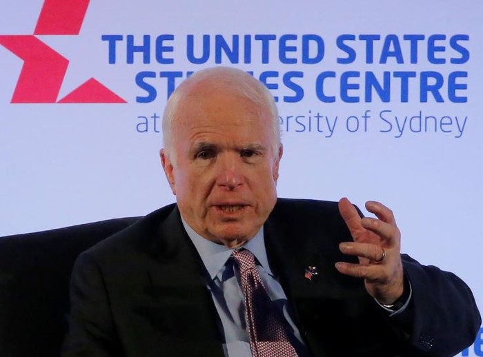 Cố Thượng nghị sĩ John McCain, ảnh: Reuters.