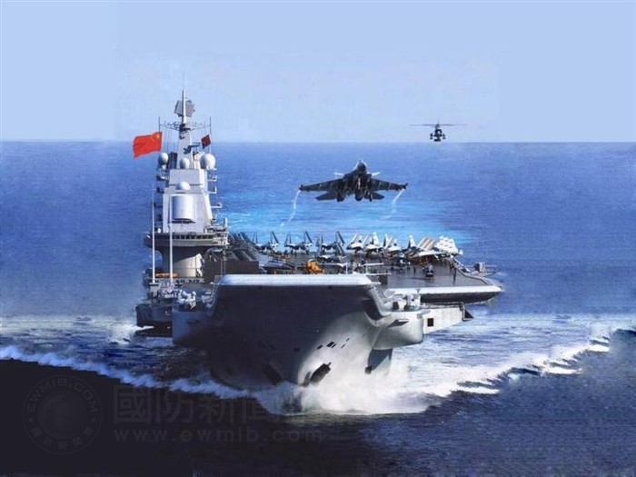 Không dễ để dùng biện pháp quân sự đối phó với Trung Quốc trên Biển Đông, thương mại và Đài Loan trở thành lựa chọn. Ảnh minh họa, tàu sân bay Liêu Ninh, Trung Quốc tập trận trên Biển Đông, nguồn: ewmib.com.