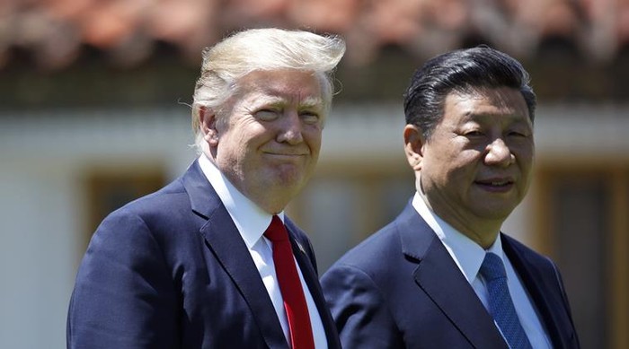 Tổng thống Hoa Kỳ Donald Trump và Chủ tịch Trung Quốc Tập Cận Bình, ảnh: AP.