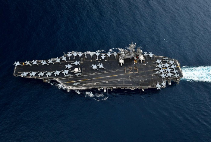 Hàng không mẫu hạm Hoa Kỳ, ảnh minh họa: The National Interest.