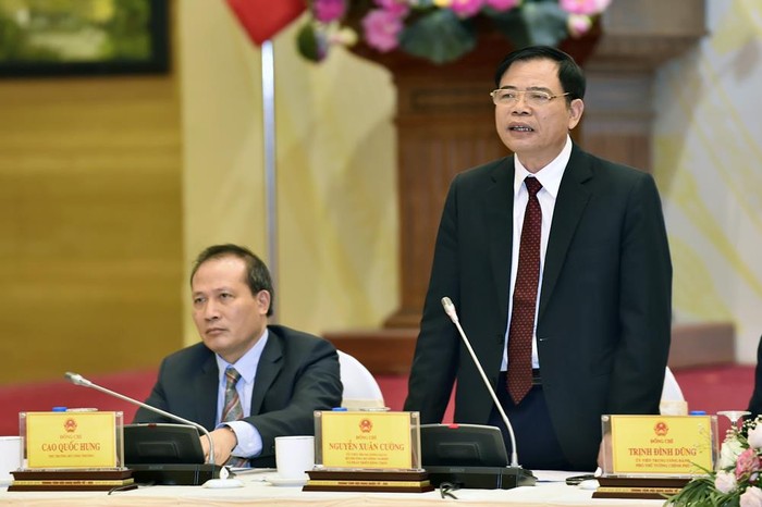 Bộ trưởng Bộ Nông nghiệp và Phát triển nông thôn Nguyễn Xuân Cường, ảnh: Báo Chính Phủ.