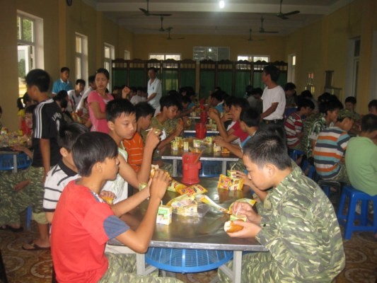 Trong 10 ngày từ ngày 23/6 đến ngày 2/7 diễn ra Lớp học kỳ trong quân đội năm 2011
